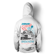 Unisex Hoodie "Oakland x Canvai" in White - Canvai