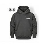 Unisex Hoodie Reflective "Blaze" in Charcoal