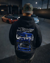 Unisex Hoodie "S - Fidelity" in Black - Canvai