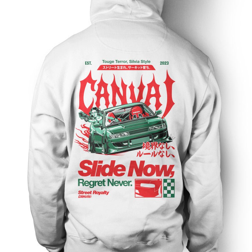 Unisex Hoodie "Slide Now" - Canvai