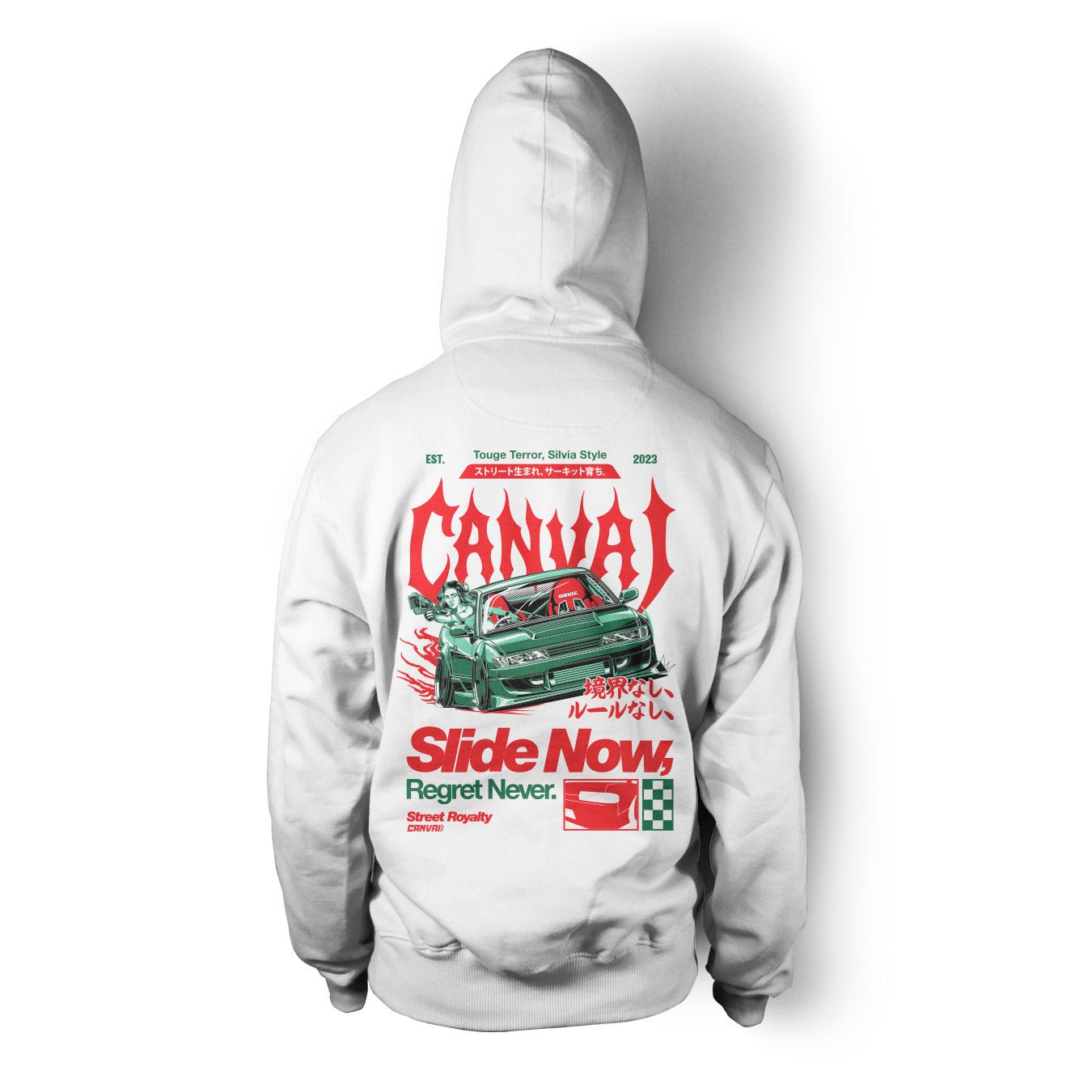 Unisex Hoodie "Slide Now" - Canvai