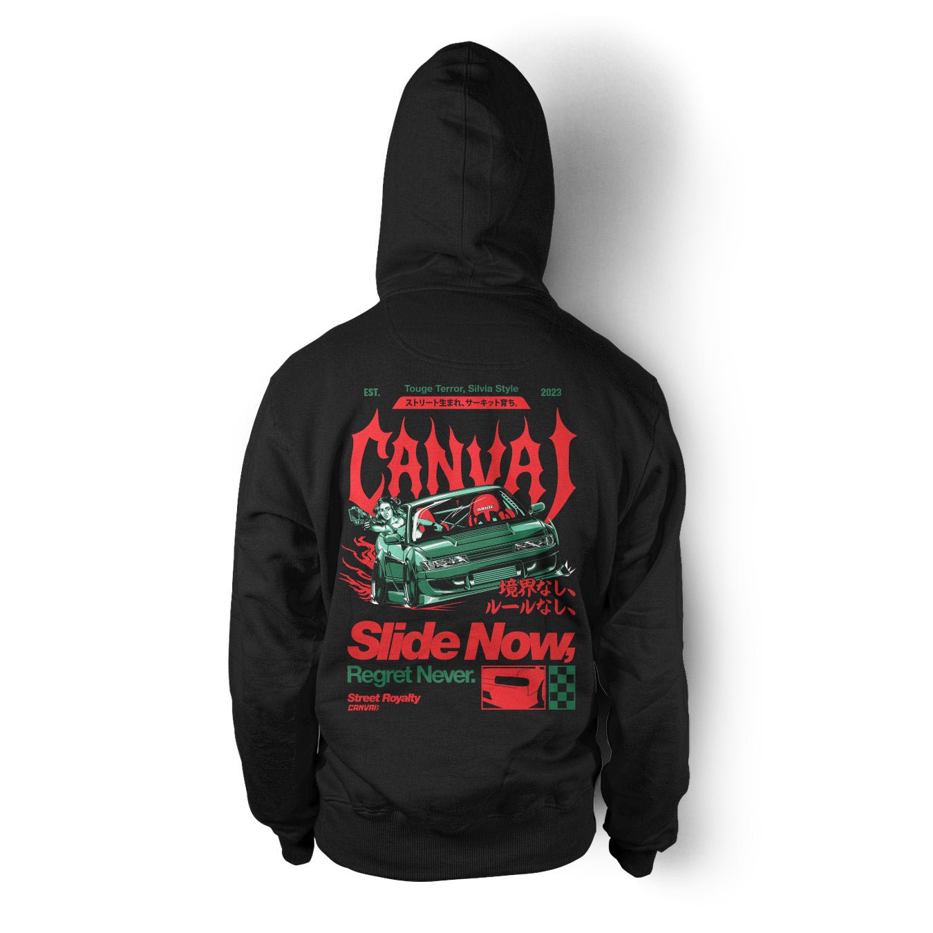 Unisex Hoodie "Slide Now" - Canvai