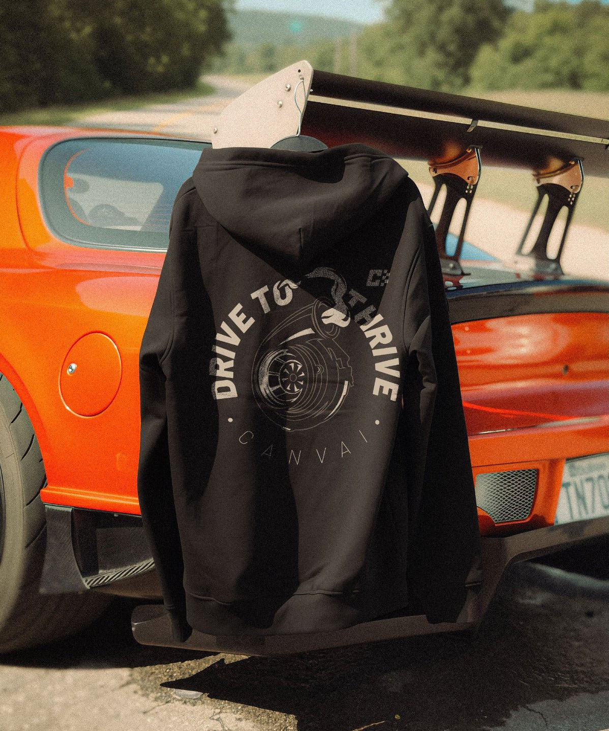 Unisex Hoodie Thrive Canvai - Canvai