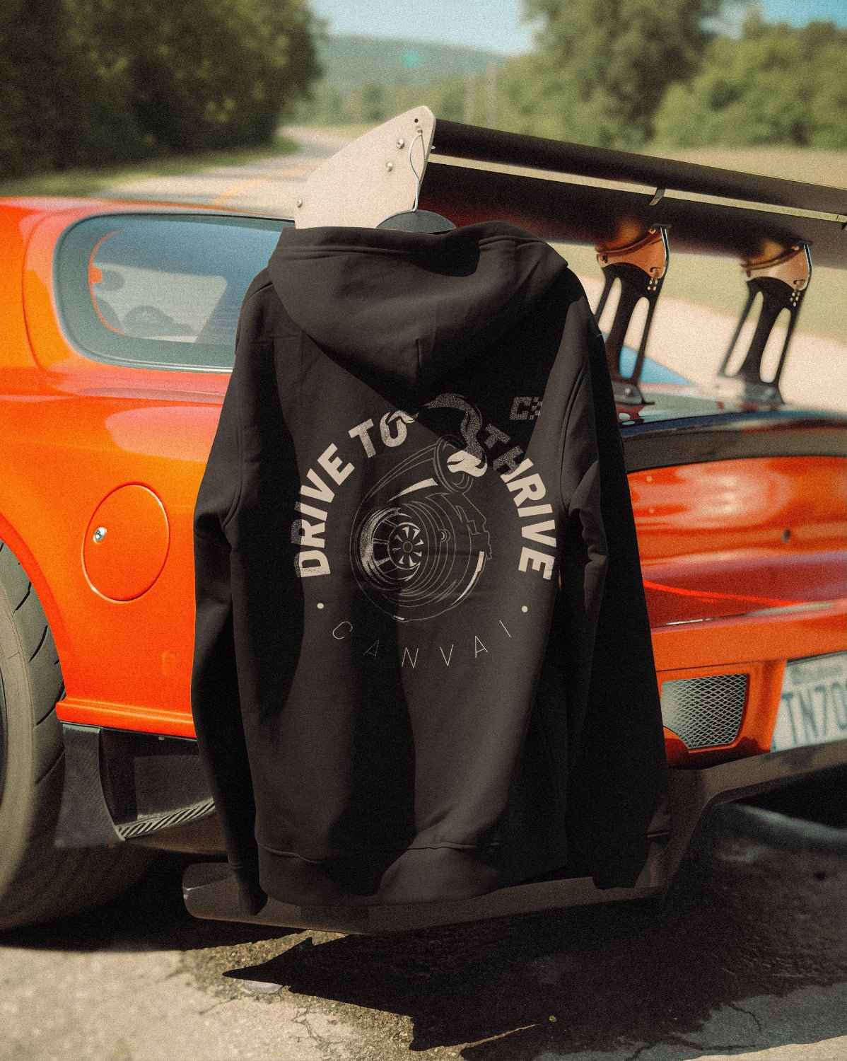 Unisex Hoodie Thrive Canvai - Canvai